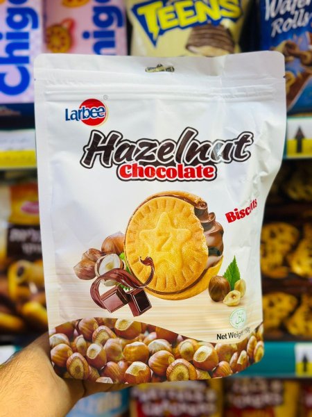 بسكوت مدور محشو شوكلاتة/ الحياة